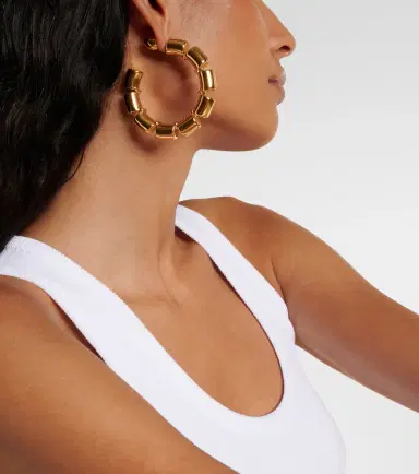 Alaïa Alaïa Stacking hoop earrings | Thumbnail 5