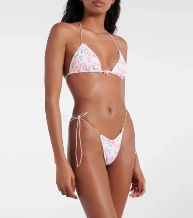 Bananhot Flora floral bikini bottoms | Thumbnail 5