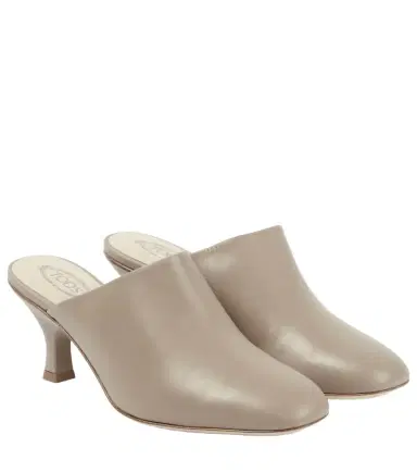 Tod's Leather mules | Thumbnail 1 Tod's Leather mules | Thumbnail 1