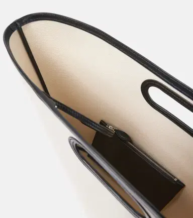 Alaïa Alaïa Folded Large canvas tote bag | Thumbnail 3