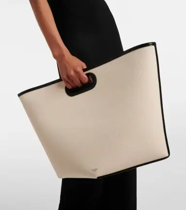 Alaïa Alaïa Folded Large canvas tote bag | Thumbnail 4