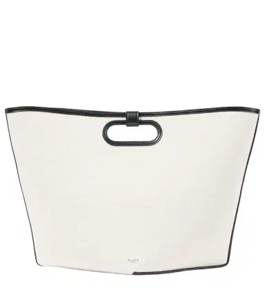 Alaïa Alaïa Folded Large canvas tote bag | Thumbnail 1