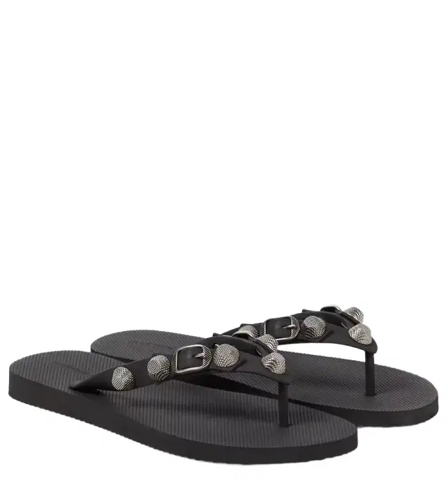 Cagole embellished thong sandals