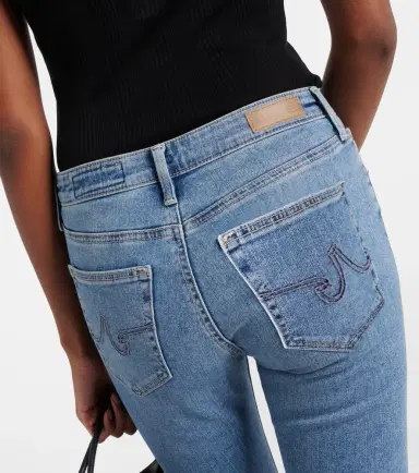 AG Jeans Jodi mid-rise cropped flared jeans | Thumbnail 3 AG Jeans Jodi mid-rise cropped flared jeans | Thumbnail 3