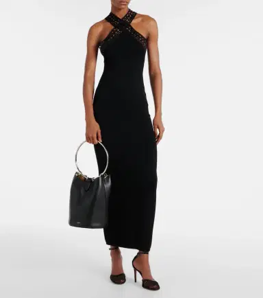 Alaïa Alaïa Ring Large leather bucket bag | Thumbnail 4
