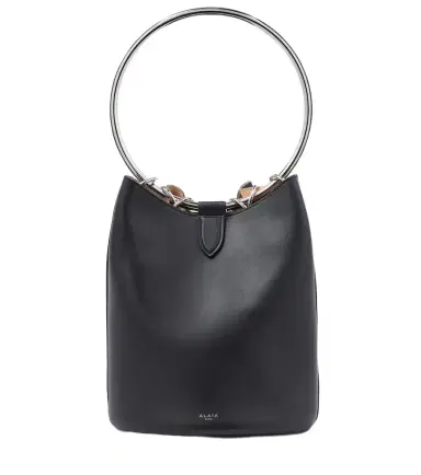 Alaïa Alaïa Ring Large leather bucket bag | Thumbnail 1