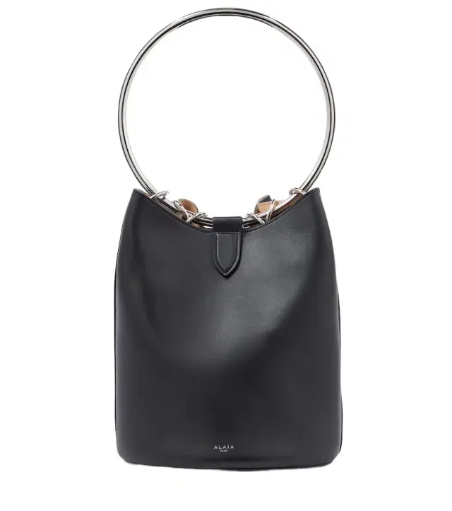 Alaia Alaïa Ring Large leather bucket bag