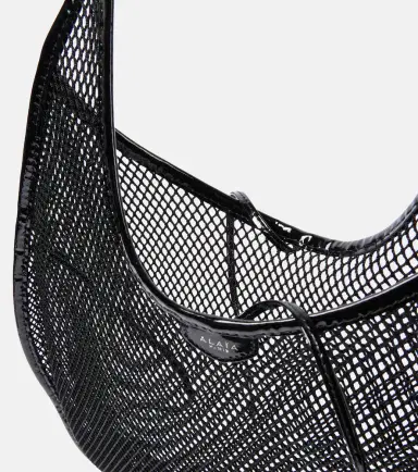 Alaïa Alaïa One Piece XL fishnet shoulder bag | Thumbnail 2