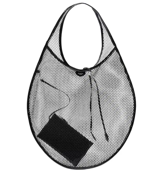Alaia Alaïa One Piece XL fishnet shoulder bag