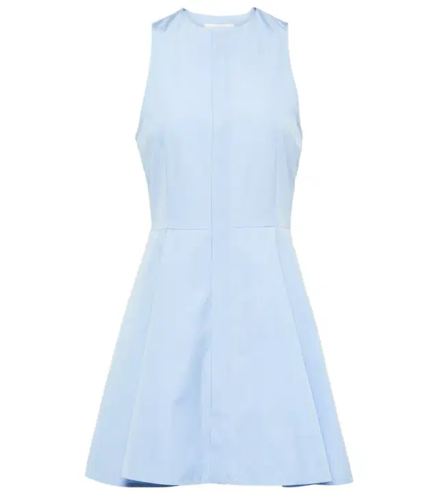 Ami Paris Godet cotton poplin shirt dress