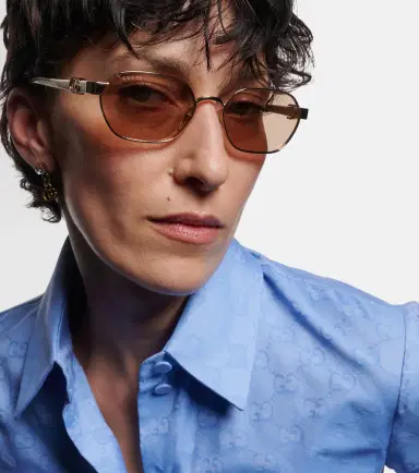 Gucci Running Mini rectangular sunglasses | Thumbnail 6