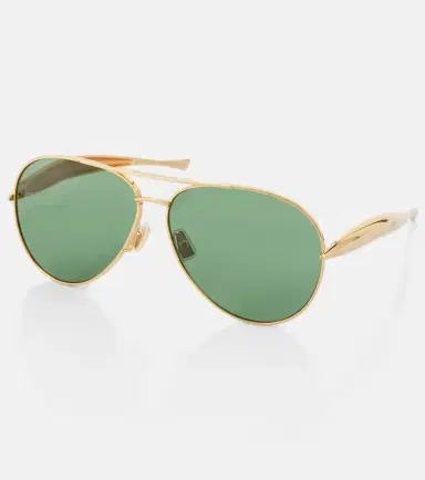 Bottega Veneta Sardine aviator sunglasses | Thumbnail 2