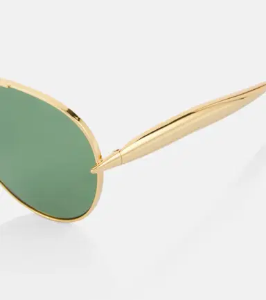 Bottega Veneta Sardine aviator sunglasses | Thumbnail 4