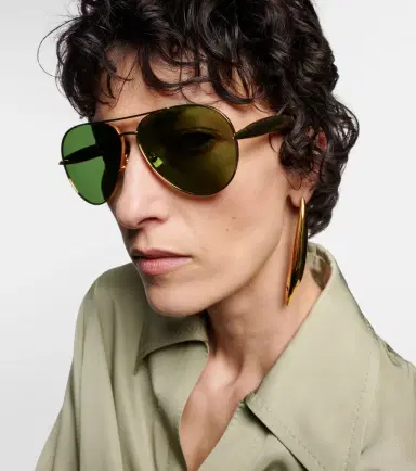 Bottega Veneta Sardine aviator sunglasses | Thumbnail 5
