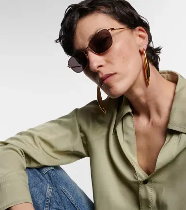 Bottega Veneta Rectangular sunglasses | Thumbnail 5 Bottega Veneta Rectangular sunglasses | Thumbnail 5