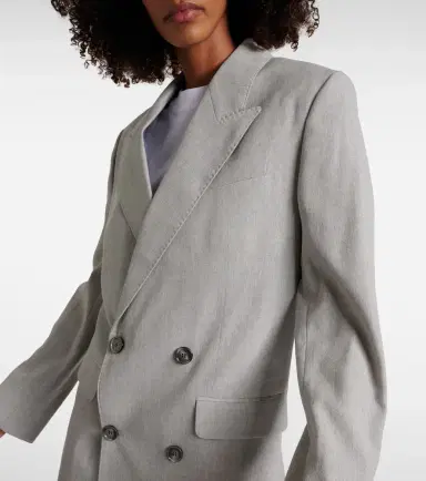Ami Paris Double-breasted wool blazer | Thumbnail 5