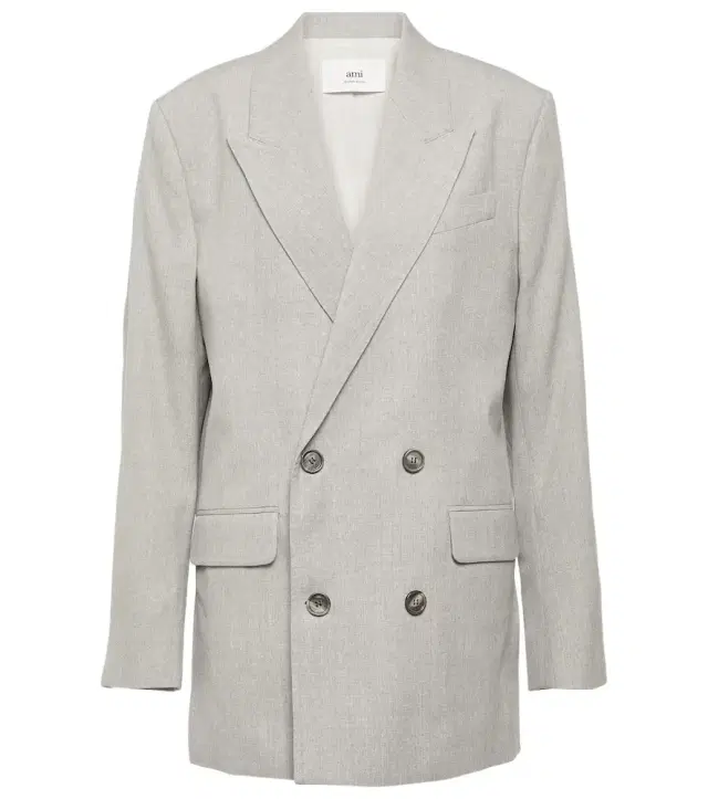 Ami Paris Double-breasted wool blazer