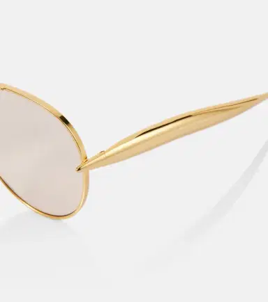 Bottega Veneta Sardine aviator sunglasses | Thumbnail 2