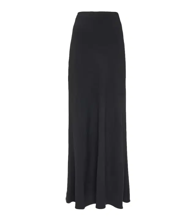 Ami Paris Crêpe maxi skirt