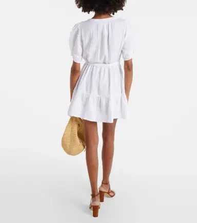 Velvet Bella cotton gauze minidress | Thumbnail 3