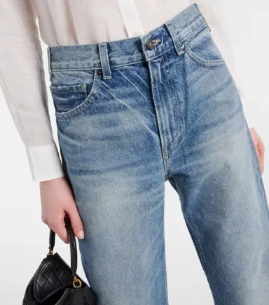 Nili Lotan Mitchell low-rise wide-leg jeans | Thumbnail 2