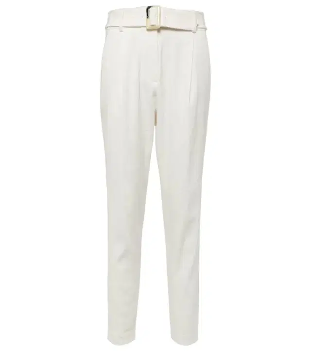 Veronica Beard Sofia high-rise linen-blend tapered pants