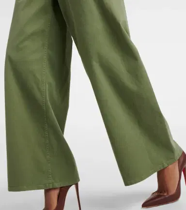 Nili Lotan Megan high-rise cotton wide-leg pants | Thumbnail 4