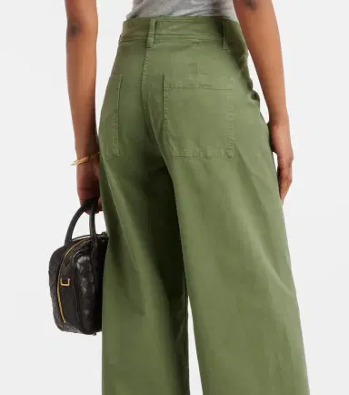Nili Lotan Megan high-rise cotton wide-leg pants | Thumbnail 6