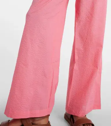 JADE SWIM Mika high-rise cotton wide-leg pants | Thumbnail 3 JADE SWIM Mika high-rise cotton wide-leg pants | Thumbnail 3