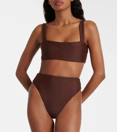 Jade Swim Incline high-rise bikini bottoms | Thumbnail 3