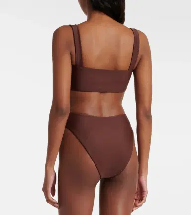 Jade Swim Incline high-rise bikini bottoms | Thumbnail 4