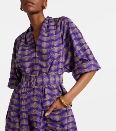 Dries Van Noten Printed cotton poplin minidress | Thumbnail 2