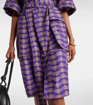 Dries Van Noten Printed cotton poplin minidress | Thumbnail 3