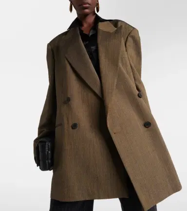 Dries Van Noten Double-breasted cotton-blend blazer | Thumbnail 5