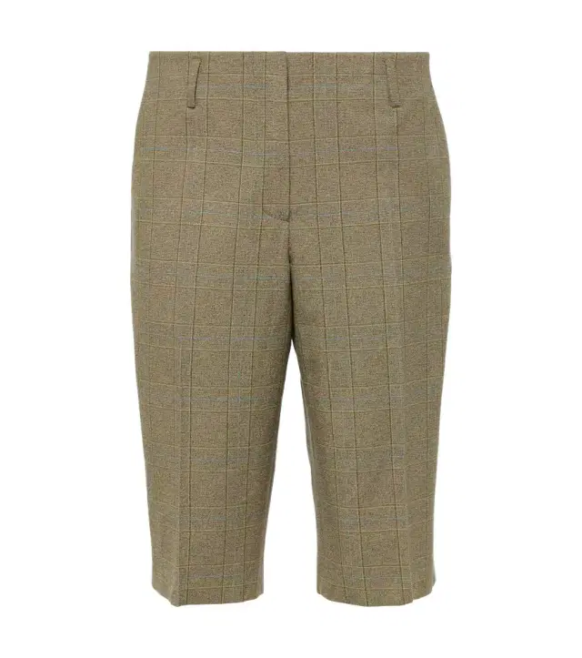 Dries Van Noten Checked Bermuda shorts