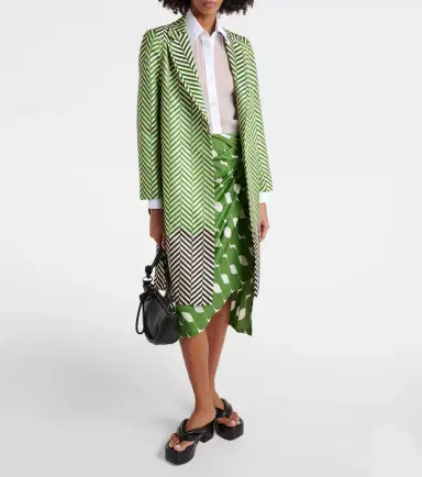 Dries Van Noten Silk and cotton shirt | Thumbnail 3