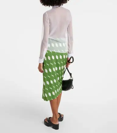 Dries Van Noten Silk and cotton shirt | Thumbnail 4