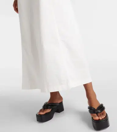 Dries Van Noten Cotton poplin maxi dress | Thumbnail 4