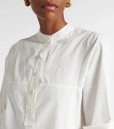 Dries Van Noten Cotton poplin maxi dress | Thumbnail 5