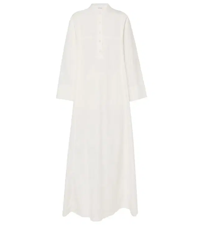 Dries Van Noten Cotton poplin maxi dress