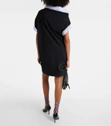 Dries Van Noten Cotton jersey midi dress | Thumbnail 4