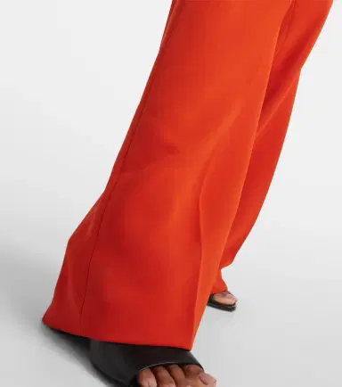 Dries Van Noten High-rise crêpe straight pants | Thumbnail 3