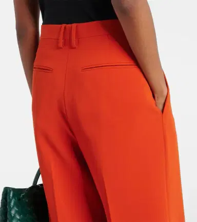 Dries Van Noten High-rise crêpe straight pants | Thumbnail 6