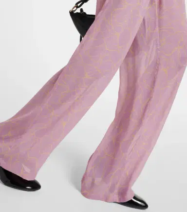 Dries Van Noten Printed wide-leg pants | Thumbnail 5