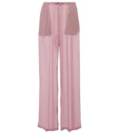 Dries Van Noten Printed wide-leg pants | Thumbnail 1