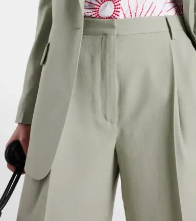 Dries Van Noten Mid-rise wool straight pants | Thumbnail 5 Dries Van Noten Mid-rise wool straight pants | Thumbnail 5