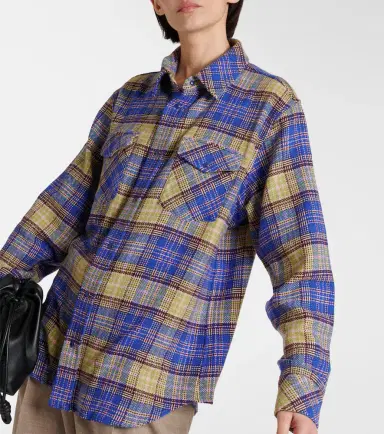 God's True Cashmere Tartan cashmere shirt | Thumbnail 4