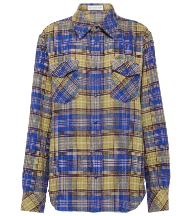 God's True Cashmere Tartan cashmere shirt | Thumbnail 1