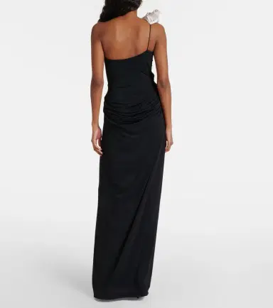 Magda Butrym Ruffled cutout one-shoulder gown | Thumbnail 8
