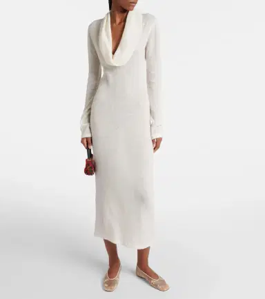 Magda Butrym Alpaca-blend knitted maxi dress | Thumbnail 2